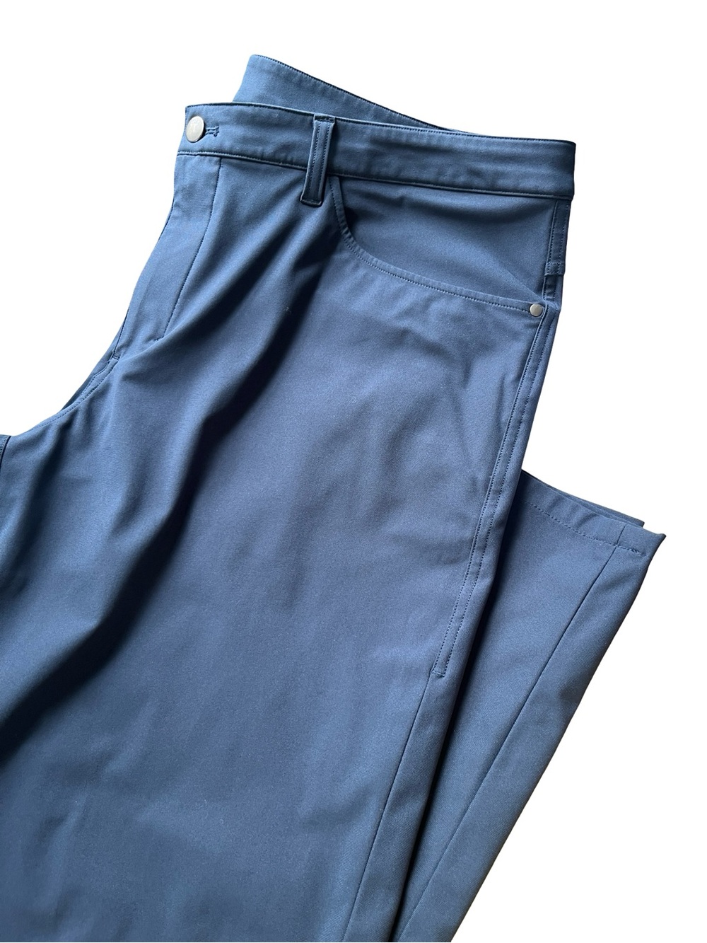 Lululemon ABC Pant Classic Navy Blue Everyday Mens Size 38